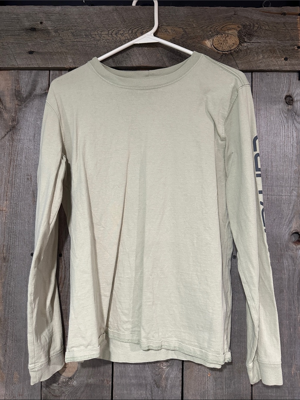 Carhartt Light Sage Long Sleeve Crewneck Shirt